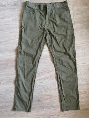 Prana Men's Olive Green Cargo Pants